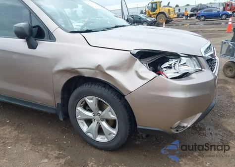 2015 Subaru Forester 2.5I из США, поврежденный, VIN JF2SJABC3FH437635